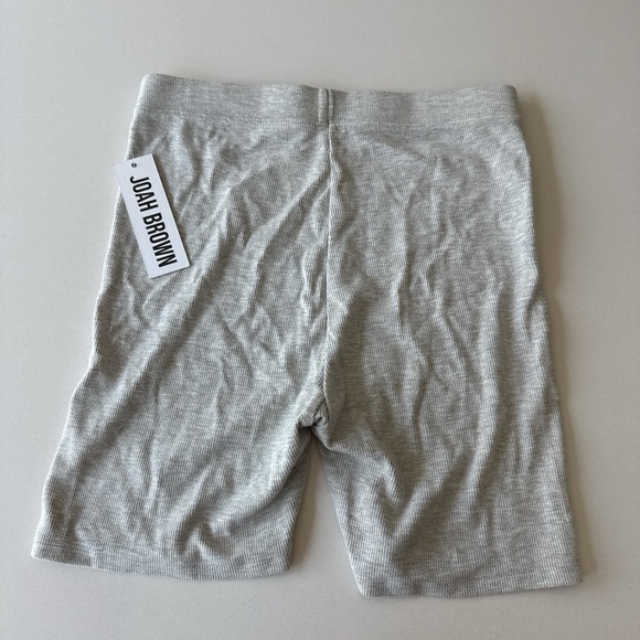 NWT Joah Brown ribbed shorts S/M - Picture 2 of 3